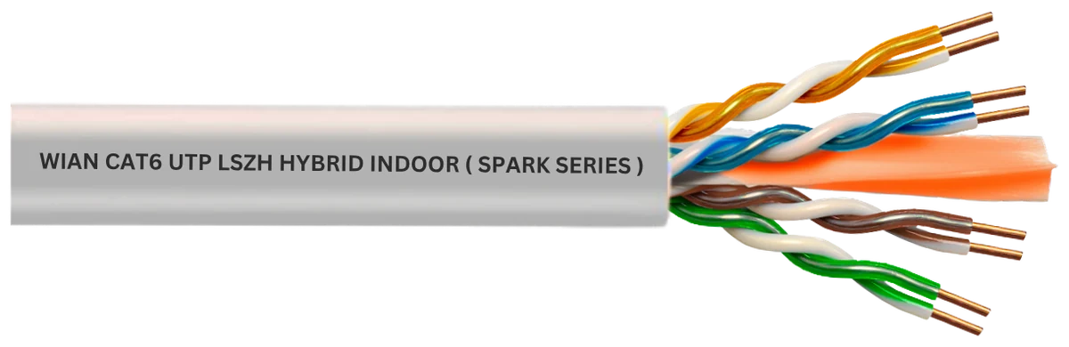 WIAN CAT6 UTP Indoor — WC-1112W-SPARK-305